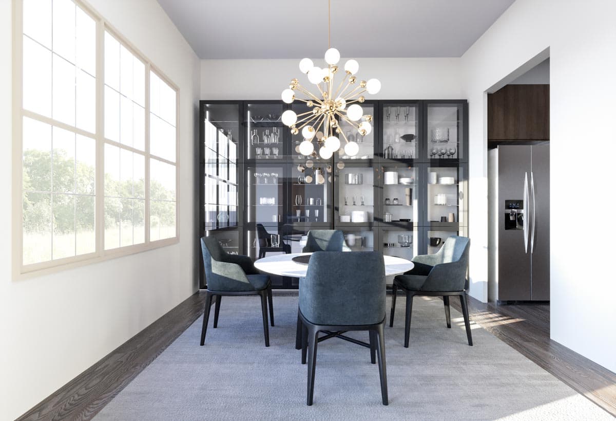 Plan 15743GE: French Country Home Plan with Media Room and Fifth Bedroom Expansion Upstairs - Image #11 - European, French Country