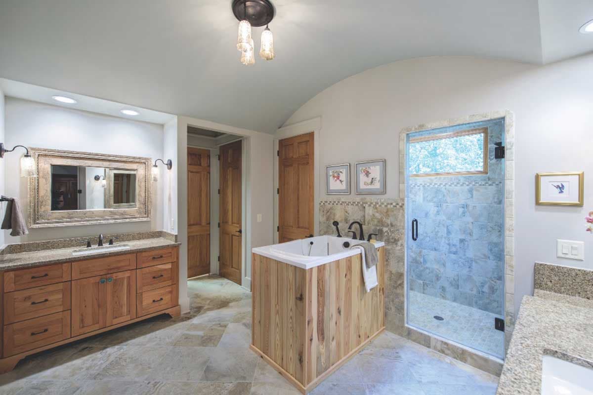 Plan 25718GE: Mountain Craftsman Plan with Walkout Basement - Image #4 - Craftsman, Mountain, Rustic