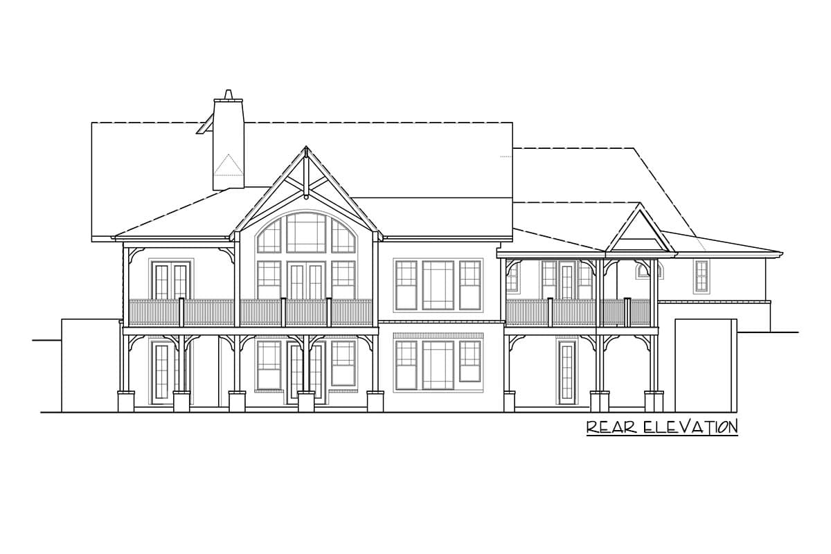 Plan 25718GE: Mountain Craftsman Plan with Walkout Basement - Image #7 - Craftsman, Mountain, Rustic