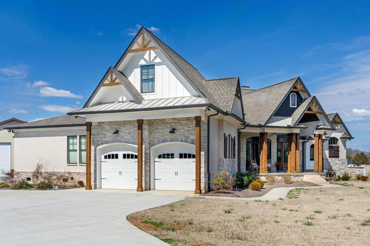 Plan 25727GE: Rustic Craftsman with Vaulted Lodge Room and Bonus Expansion Over Garage - Image #5 - Country, Craftsman, Mountain, New American, Rustic