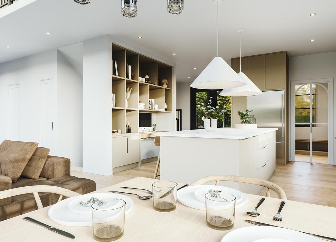 Plan 22626DR: 3-Bed New American Farmhouse Plan with 2-story Great Room and Home Office - 2219 Sq Ft - Image #8 - Country, Farmhouse, Modern Farmhouse, New American, Northwest