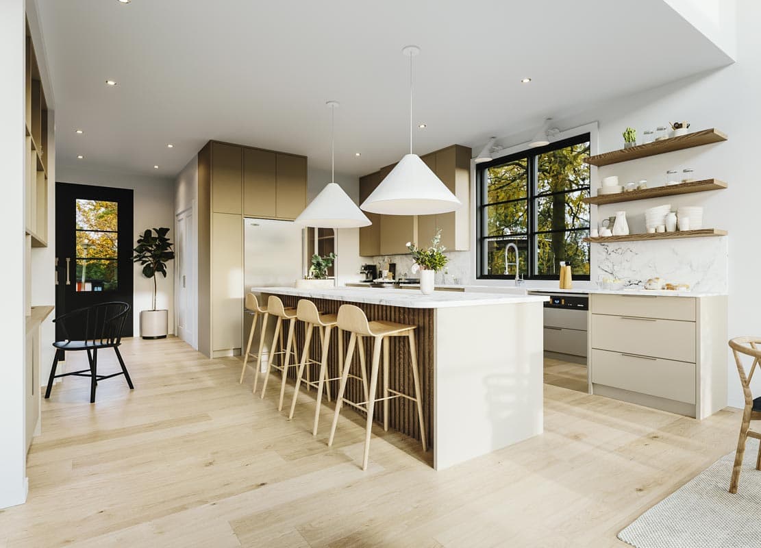 Plan 22626DR: 3-Bed New American Farmhouse Plan with 2-story Great Room and Home Office - 2219 Sq Ft - Image #13 - Country, Farmhouse, Modern Farmhouse, New American, Northwest