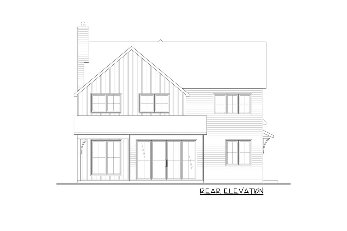 Plan 22630DR: Modern Farmhouse with Dual-access Mudroom and a Main Floor Home Office - Image #18 - Country, Craftsman, Modern Farmhouse, New American