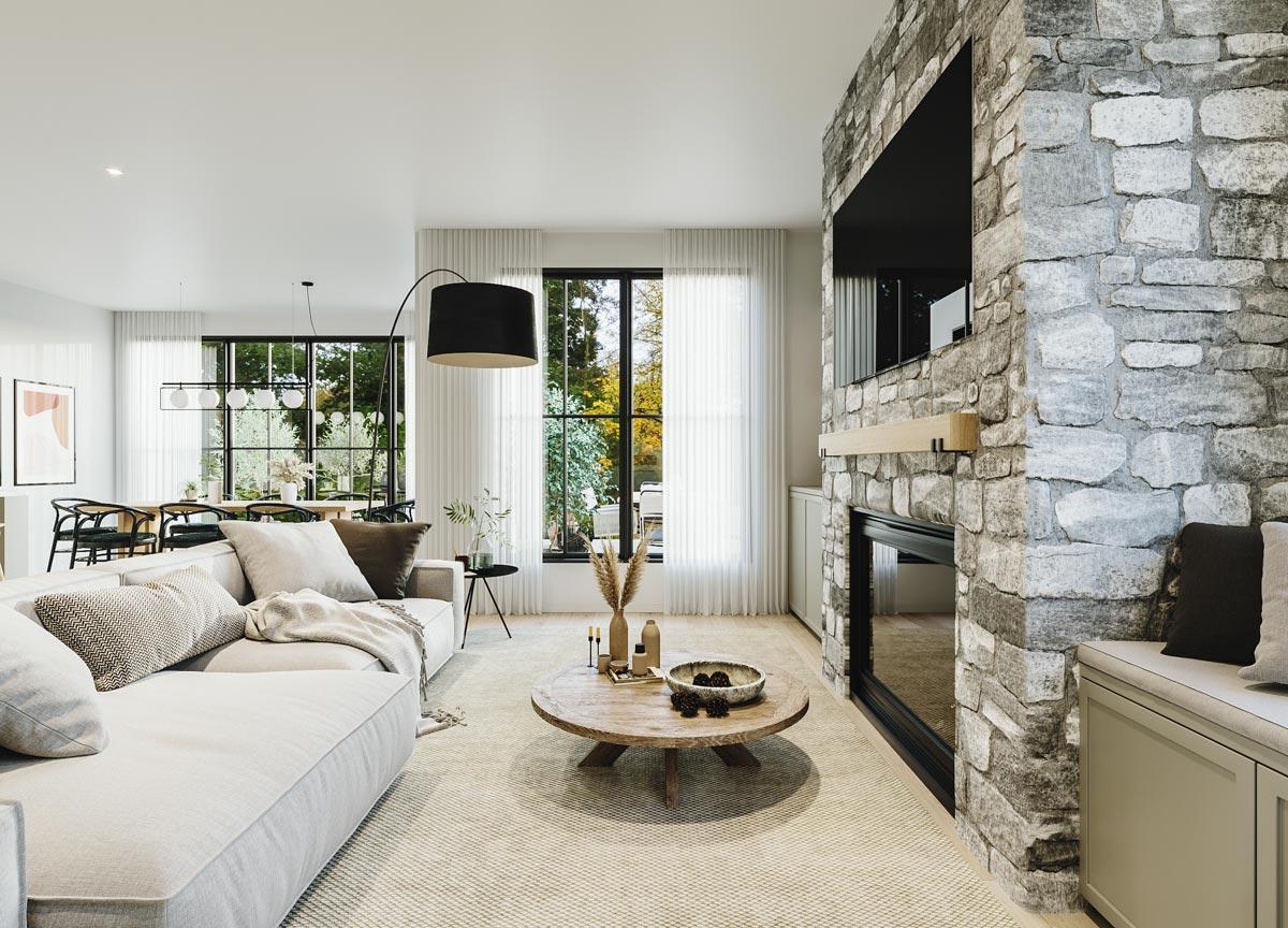 Plan 22630DR: Modern Farmhouse with Dual-access Mudroom and a Main Floor Home Office - Image #5 - Country, Craftsman, Modern Farmhouse, New American