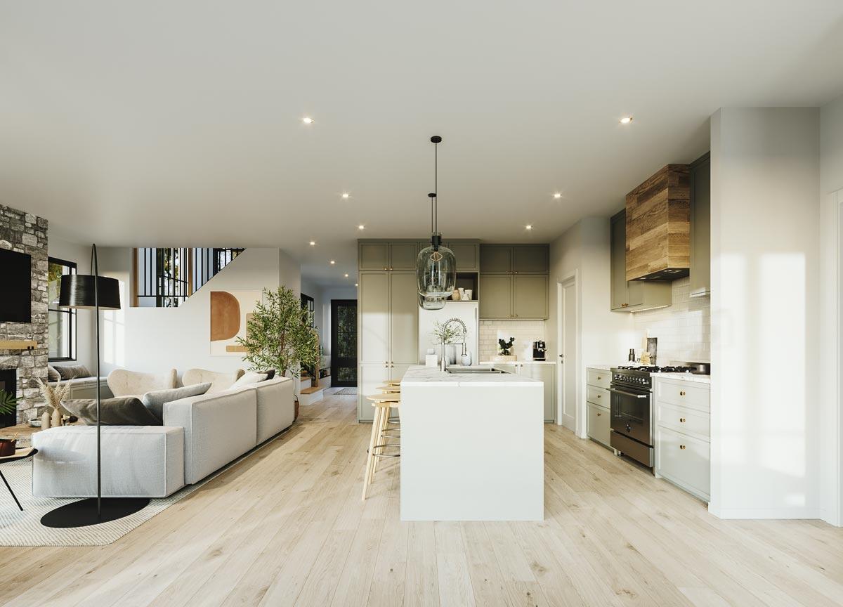 Plan 22630DR: Modern Farmhouse with Dual-access Mudroom and a Main Floor Home Office - Image #12 - Country, Craftsman, Modern Farmhouse, New American