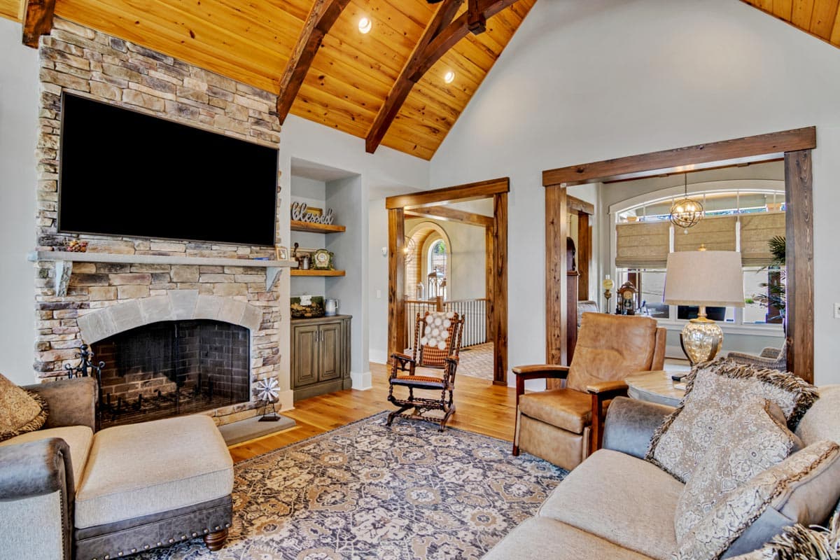 Plan 25740GE: Rustic Craftsman Plan with Walkout Basement - 4042 Sq Ft - Image #8 - Craftsman, Mountain, Rustic