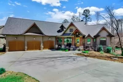 Rustic Craftsman Plan with Walkout Basement - 4042 Sq Ft