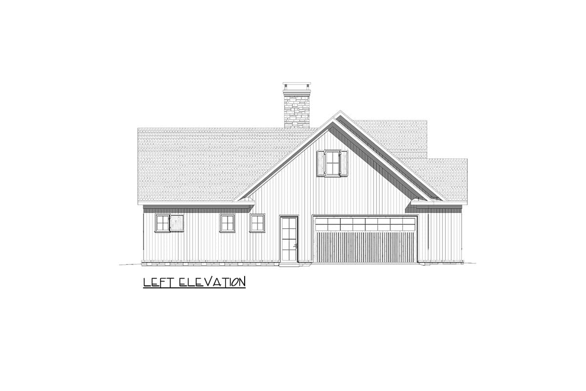 Plan 865014SHW: 3-Bed Craftsman Ranch with Bonus Room - Image #24 - Country, Craftsman, Farmhouse, Modern Farmhouse, New American, Ranch