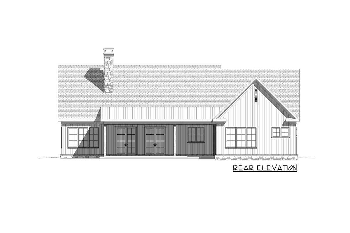 Plan 865014SHW: 3-Bed Craftsman Ranch with Bonus Room - Image #25 - Country, Craftsman, Farmhouse, Modern Farmhouse, New American, Ranch