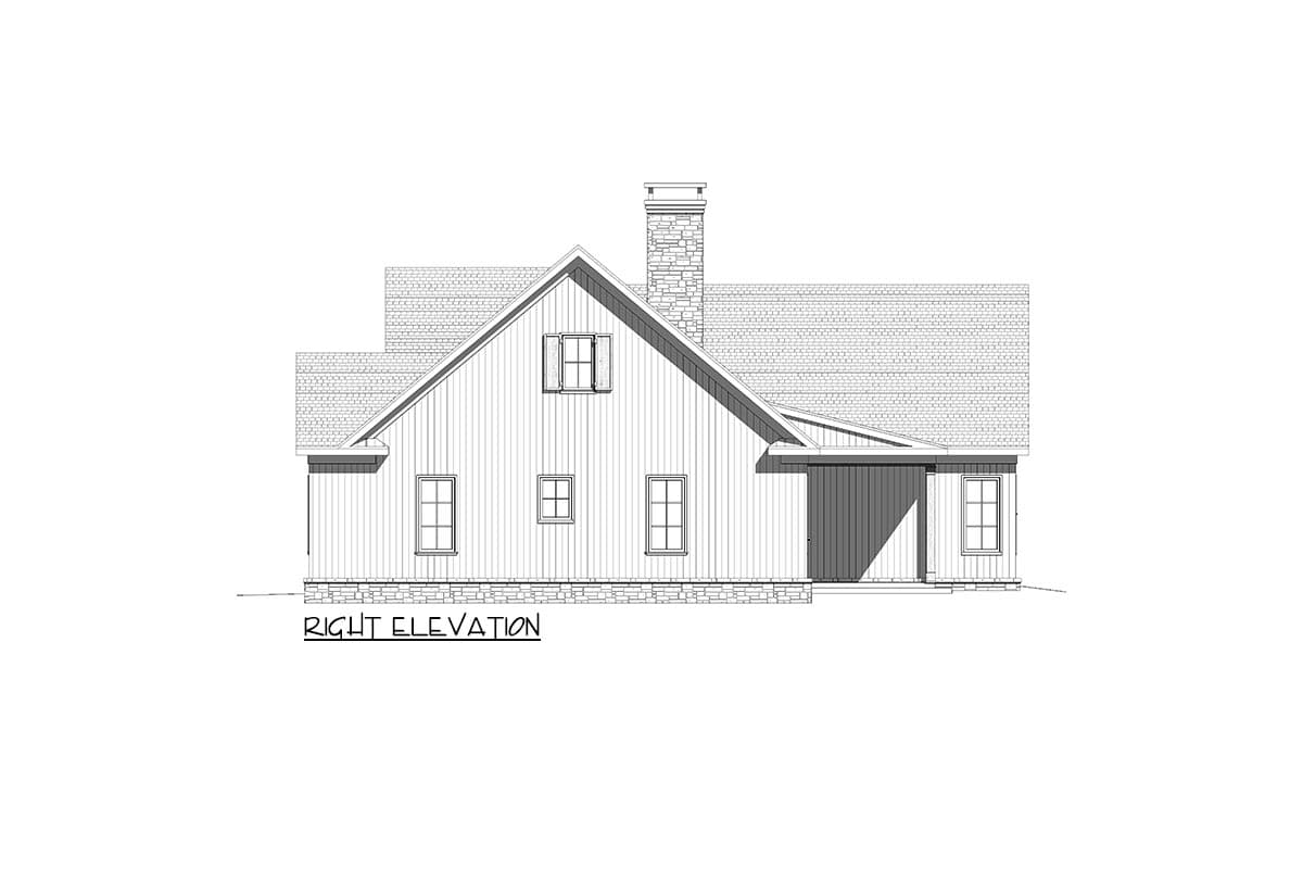 Plan 865014SHW: 3-Bed Craftsman Ranch with Bonus Room - Image #26 - Country, Craftsman, Farmhouse, Modern Farmhouse, New American, Ranch