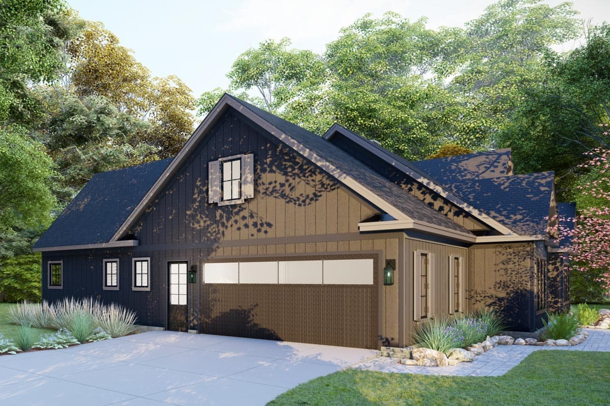 Plan 865014SHW: 3-Bed Craftsman Ranch with Bonus Room - Image #6 - Country, Craftsman, Farmhouse, Modern Farmhouse, New American, Ranch