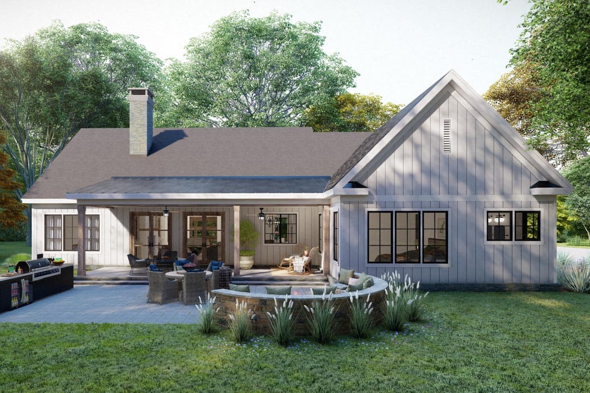Plan 865014SHW: 3-Bed Craftsman Ranch with Bonus Room - Image #11 - Country, Craftsman, Farmhouse, Modern Farmhouse, New American, Ranch