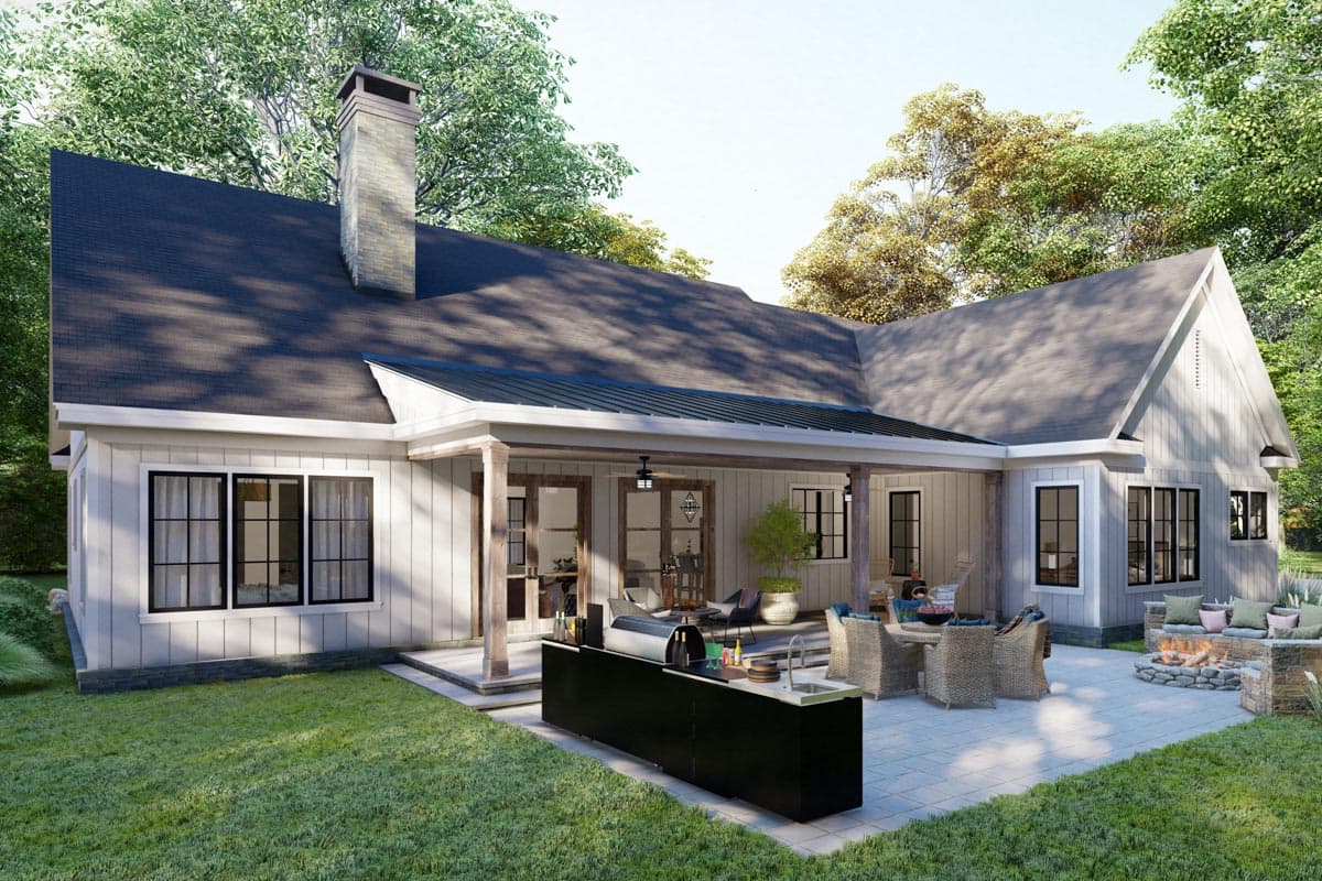 Plan 865014SHW: 3-Bed Craftsman Ranch with Bonus Room - Image #10 - Country, Craftsman, Farmhouse, Modern Farmhouse, New American, Ranch