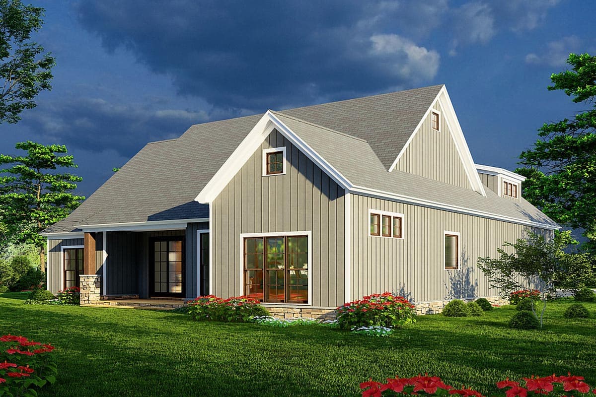 Plan 70743MK: New American Bungalow with Grilling Porch - 1958 Sq Ft - Image #8 - Bungalow, Country, Craftsman, New American