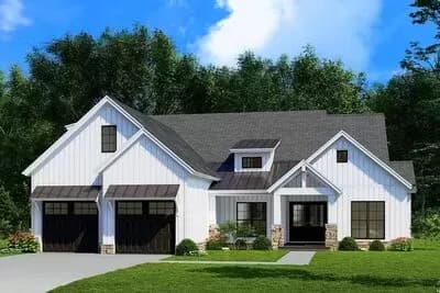 New American Bungalow with Grilling Porch - 1958 Sq Ft