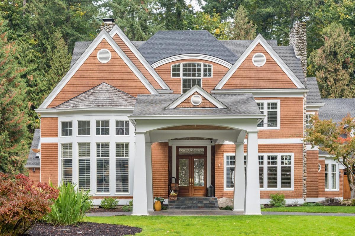 Plan 85357MS: Luxury Shingle House Plan with Porte Cochere - Image #4 - Country, Farmhouse, Shingle