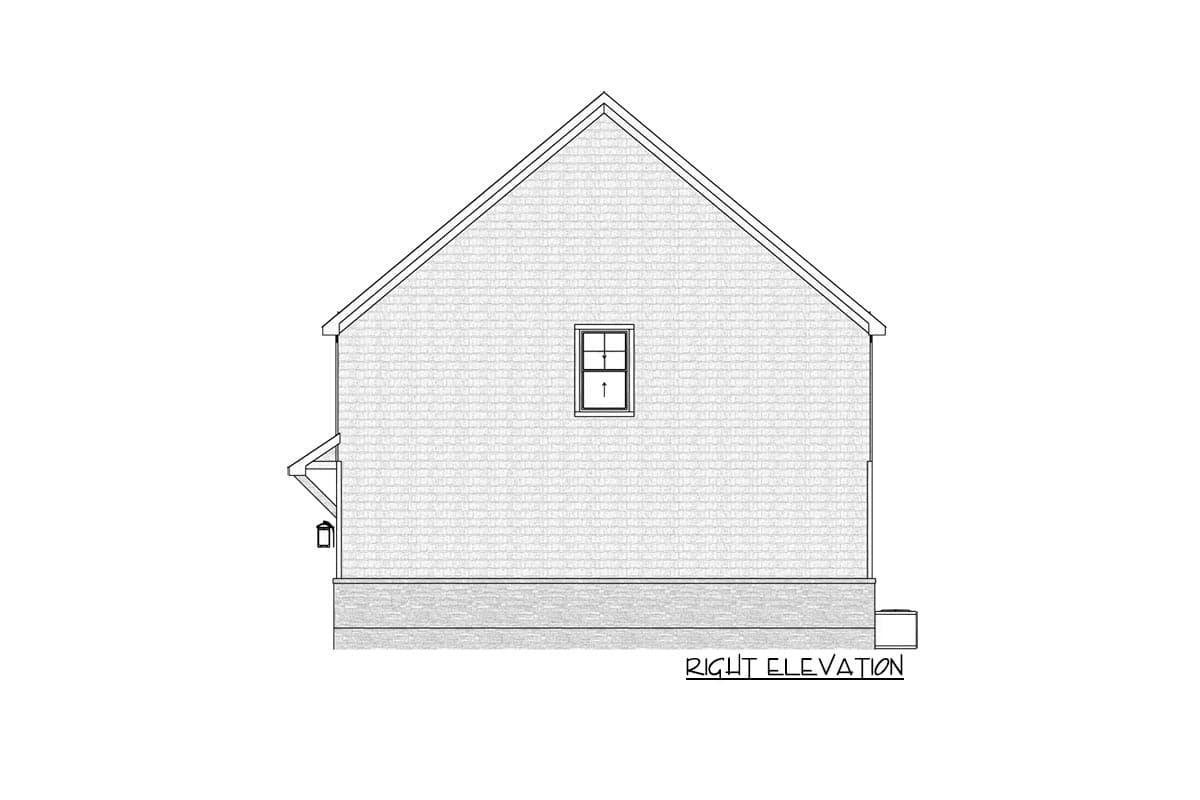 Plan 911020JVD: Craftsman Carriage House with 1-Bed Apartment Upstairs - Image #7 - Carriage, Country, Craftsman, Traditional