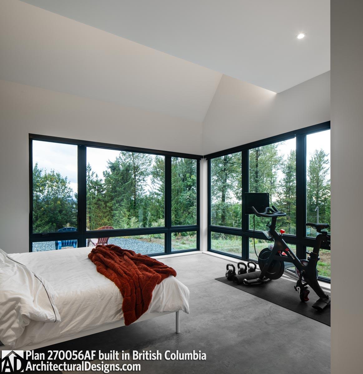 Plan 270056AF: 3-Bed Contemporary Scandinavian-Style Cabin with Large Rear Patio - Image #11 - Cabin, Contemporary, Cottage, Country, Mountain, Rustic, Scandinavian, Vacation