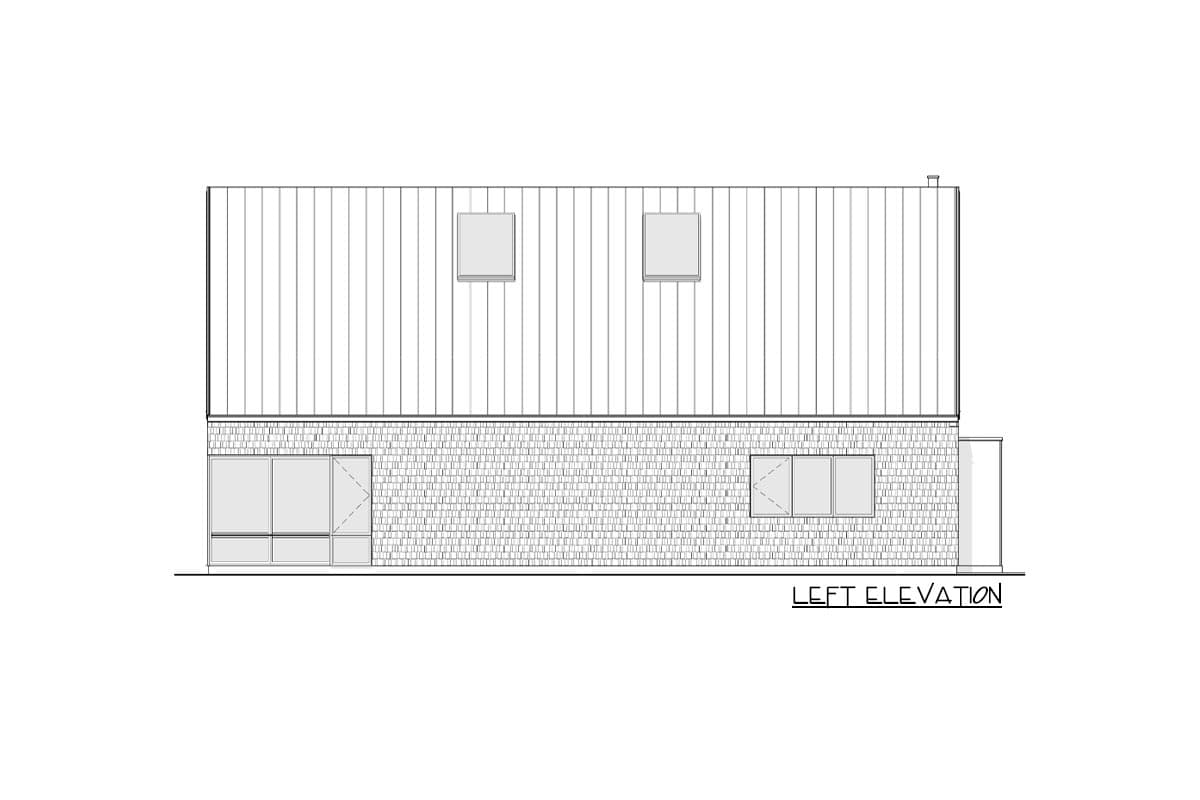 Plan 270056AF: 3-Bed Contemporary Scandinavian-Style Cabin with Large Rear Patio - Image #17 - Cabin, Contemporary, Cottage, Country, Mountain, Rustic, Scandinavian, Vacation