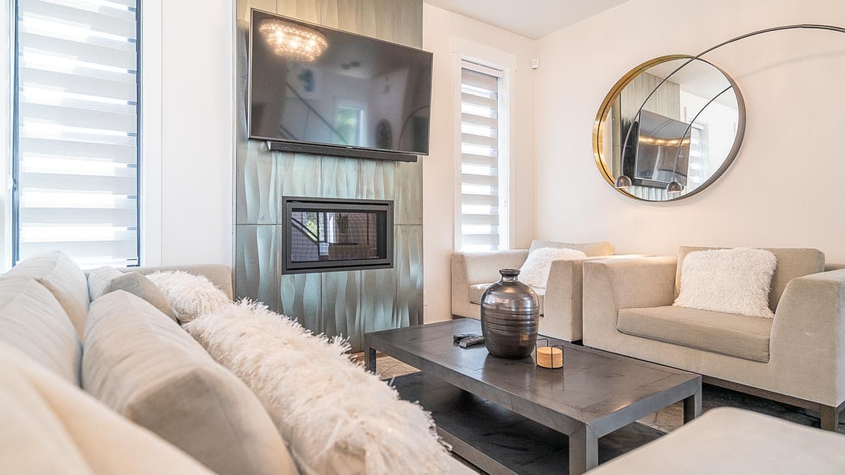 Plan 365021PED: Narrow Mid-Century Modern House Plan with Open Main Floor - Image #6 - Mid Century Modern, Modern