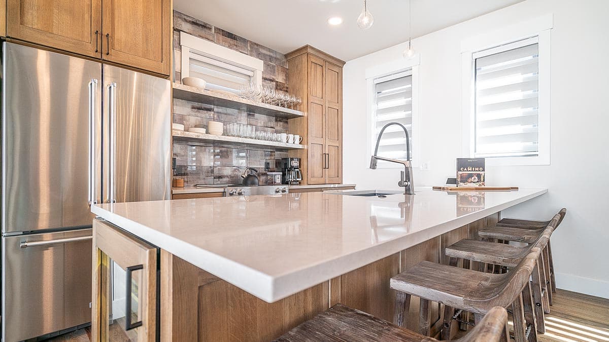 Plan 365021PED: Narrow Mid-Century Modern House Plan with Open Main Floor - Image #9 - Mid Century Modern, Modern