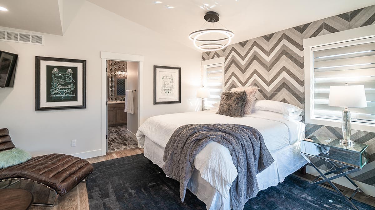 Plan 365021PED: Narrow Mid-Century Modern House Plan with Open Main Floor - Image #10 - Mid Century Modern, Modern