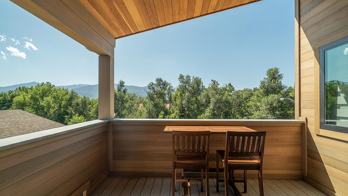 Plan 365021PED: Narrow Mid-Century Modern House Plan with Open Main Floor - Image #13 - Mid Century Modern, Modern