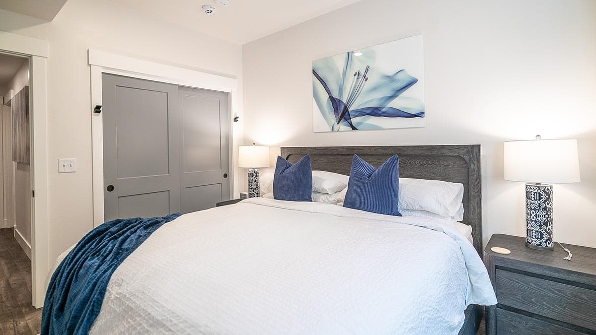 Plan 365021PED: Narrow Mid-Century Modern House Plan with Open Main Floor - Image #18 - Mid Century Modern, Modern