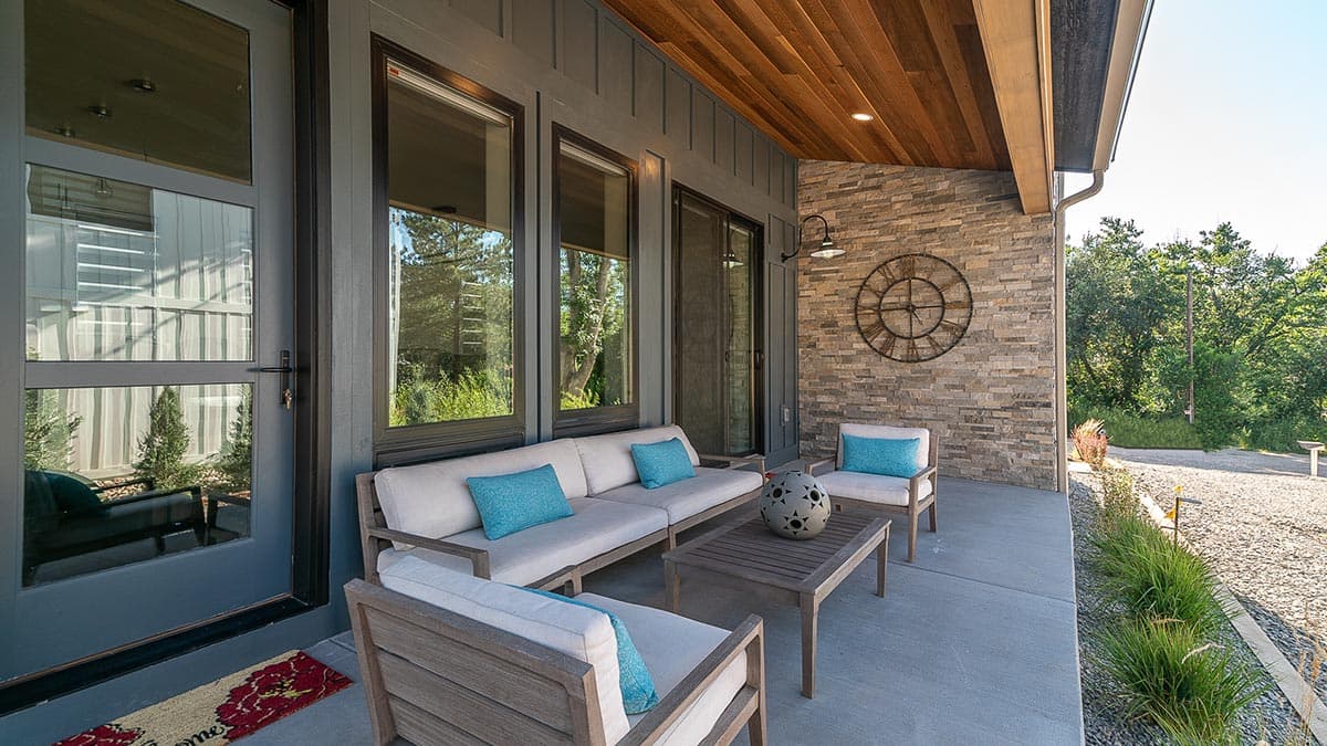 Plan 365021PED: Narrow Mid-Century Modern House Plan with Open Main Floor - Image #24 - Mid Century Modern, Modern