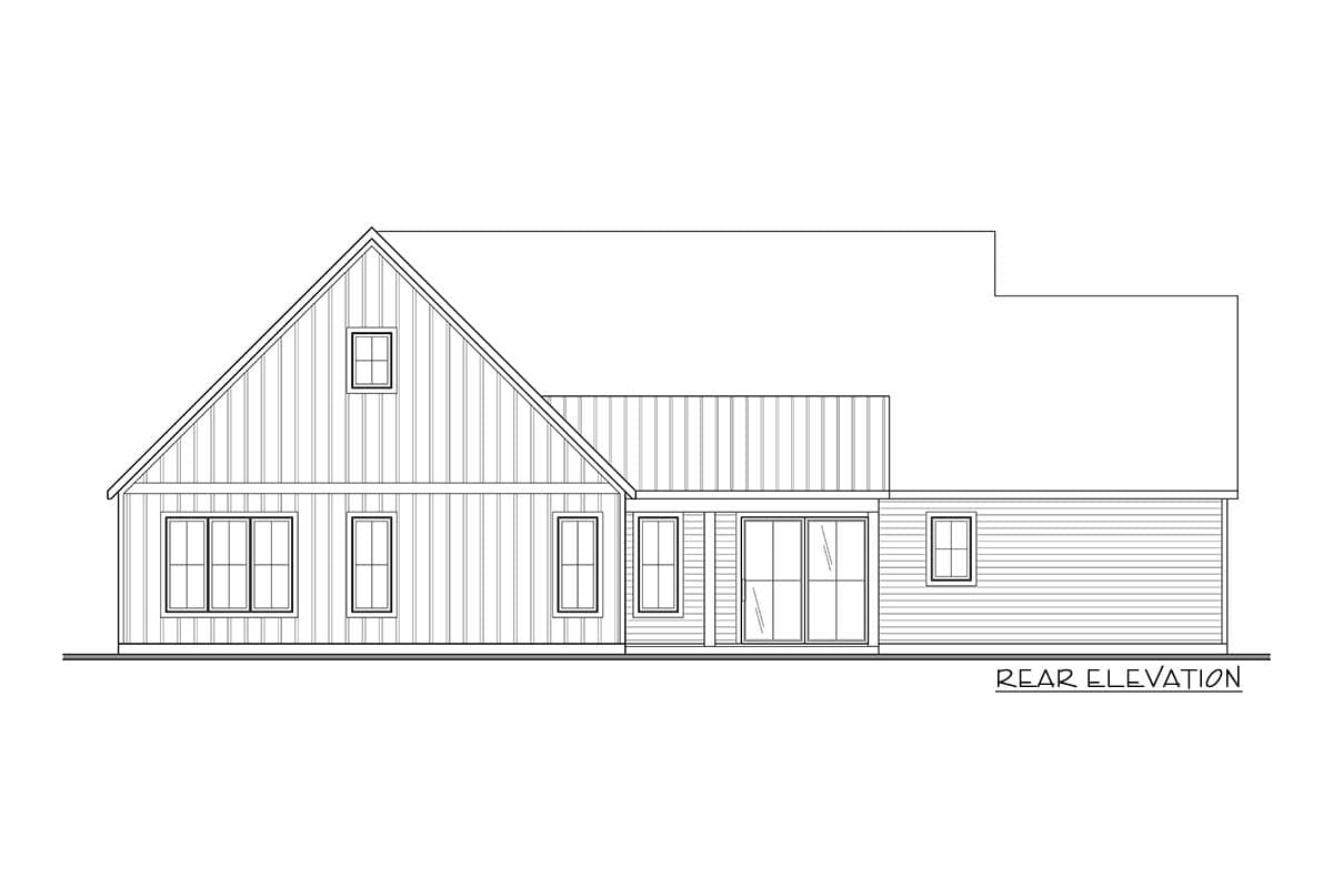 Plan 22636DR: Multi-Generational New American House Plan with 1-Bed Apartment - Image #13 - Country, Farmhouse, Modern Farmhouse, New American, Ranch, Traditional