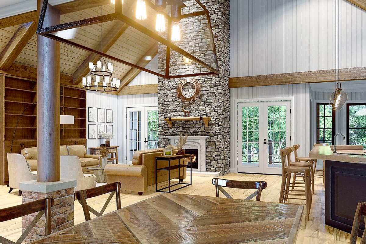 Plan 25743GE: Country Craftsman Plan with RV Garage and Walkout Basement - Image #10 - Country, Craftsman, Rustic