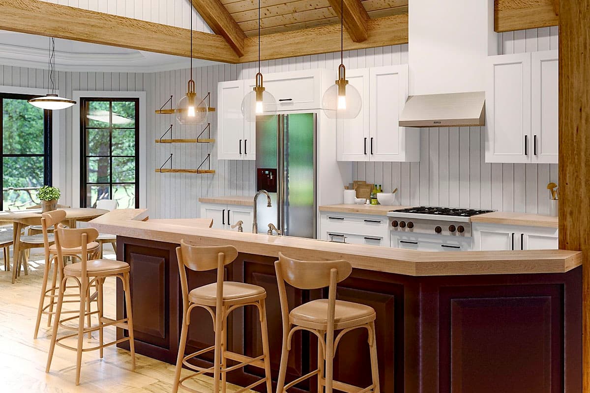 Plan 25743GE: Country Craftsman Plan with RV Garage and Walkout Basement - Image #13 - Country, Craftsman, Rustic