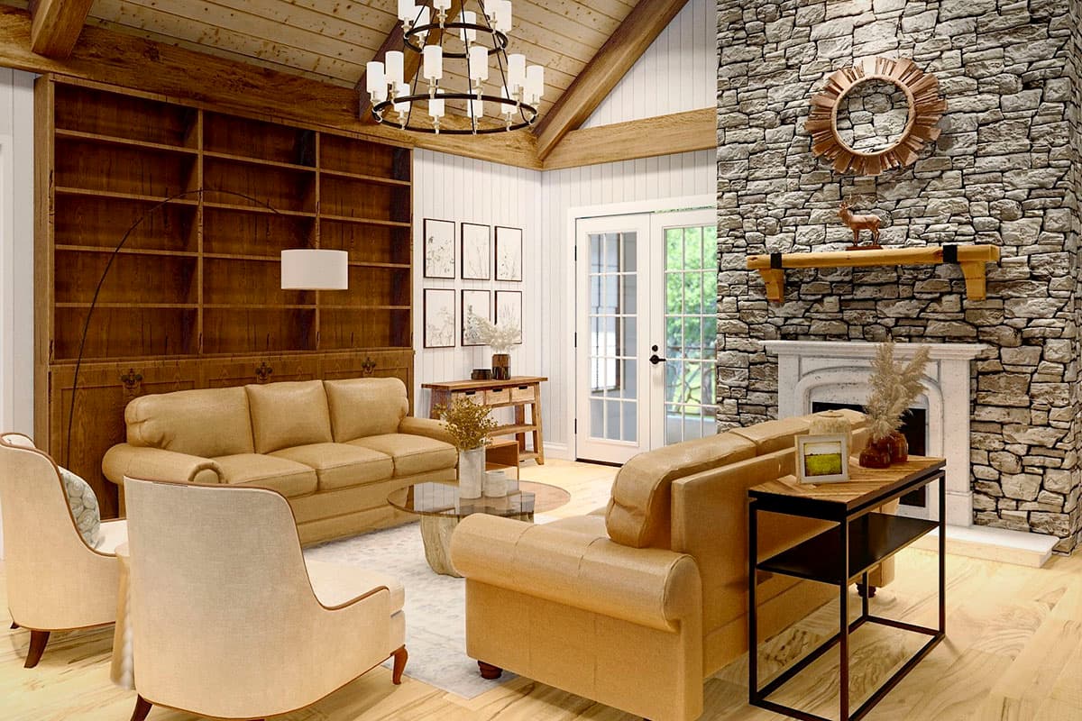 Plan 25743GE: Country Craftsman Plan with RV Garage and Walkout Basement - Image #14 - Country, Craftsman, Rustic