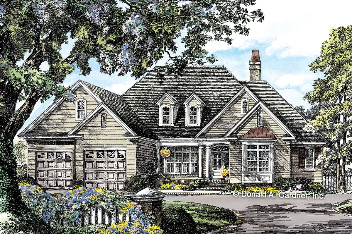 Plan 444291GDN: Traditional Ranch Home with Study and Bonus Room - Image #13 - Country, Craftsman, French Country, Southern, Traditional