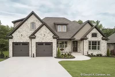 Traditional Ranch Home with Study and Bonus Room