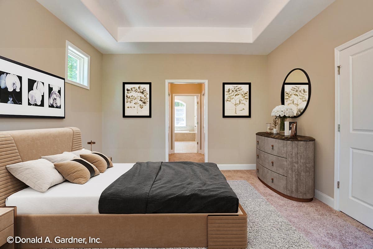 Plan 444300GDN: Mountain Craftsman Plan with Angled Garage and Walkout Basement - Image #9 - Craftsman, Mountain, Rustic