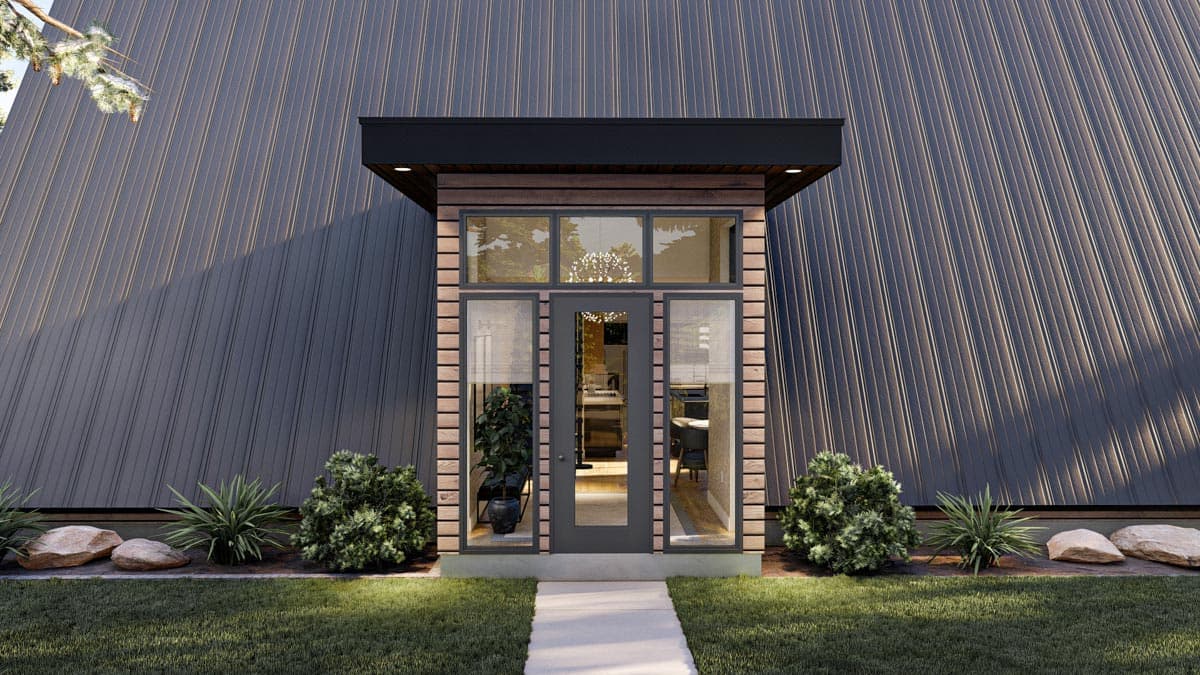 Plan 623081DJ: Modern A-Frame House Plan with Side Entry - 2007 Sq Ft - Image #7 - A-Frame, Cabin, Cottage, Rustic, Vacation