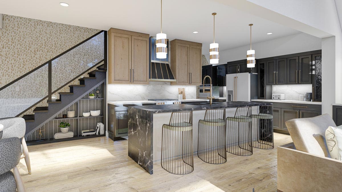 Plan 623081DJ: Modern A-Frame House Plan with Side Entry - 2007 Sq Ft - Image #10 - A-Frame, Cabin, Cottage, Rustic, Vacation