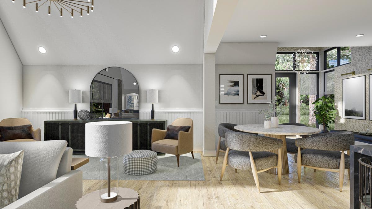 Plan 623081DJ: Modern A-Frame House Plan with Side Entry - 2007 Sq Ft - Image #11 - A-Frame, Cabin, Cottage, Rustic, Vacation