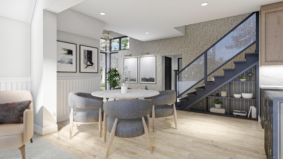 Plan 623081DJ: Modern A-Frame House Plan with Side Entry - 2007 Sq Ft - Image #12 - A-Frame, Cabin, Cottage, Rustic, Vacation