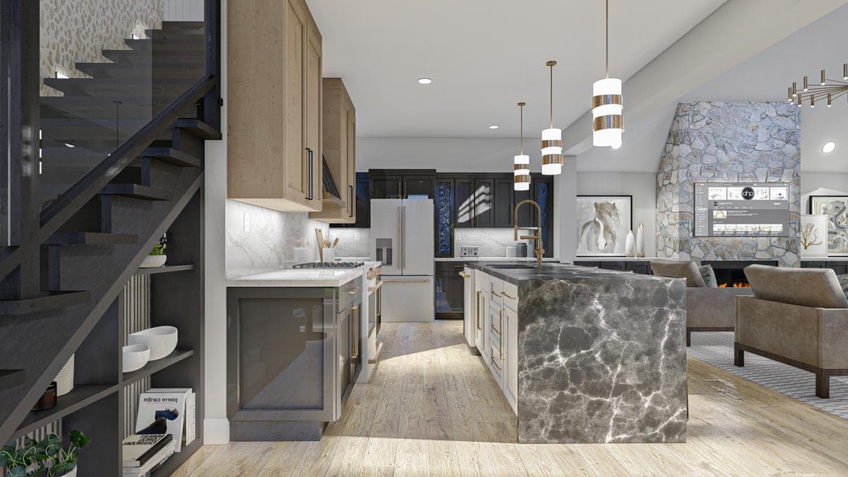 Plan 623081DJ: Modern A-Frame House Plan with Side Entry - 2007 Sq Ft - Image #14 - A-Frame, Cabin, Cottage, Rustic, Vacation