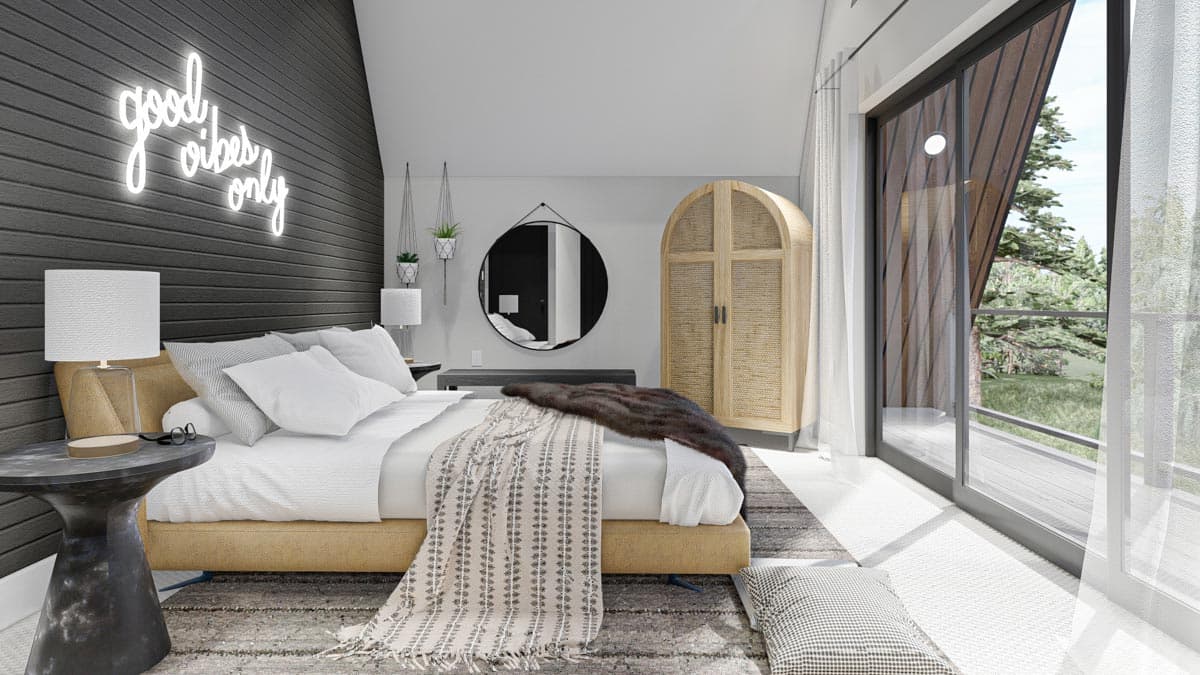 Plan 623081DJ: Modern A-Frame House Plan with Side Entry - 2007 Sq Ft - Image #16 - A-Frame, Cabin, Cottage, Rustic, Vacation