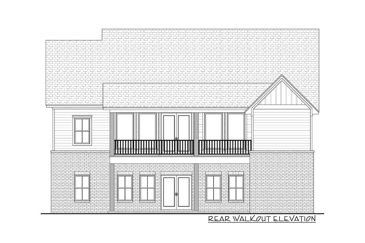Plan 51893HZ: One-Story New American House Plan with a Home Office - 1828 Sq Ft - Image #9 - Country, Craftsman, Modern Farmhouse, New American, Traditional