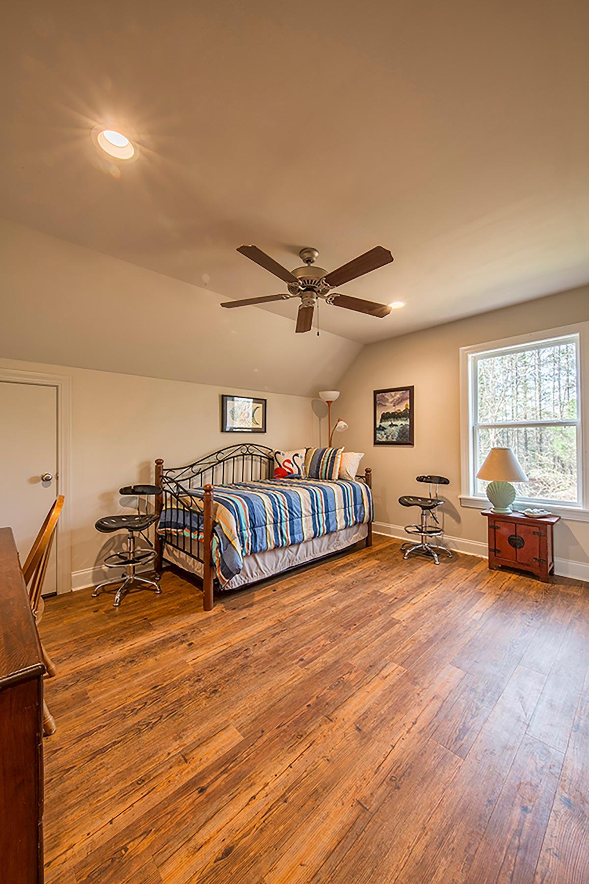 Plan 51894HZ: 1-Bed Country Cabin with Loft and Potential Bunk Room - Image #12 - Cabin, Cottage, Country, Rustic, Traditional, Vacation