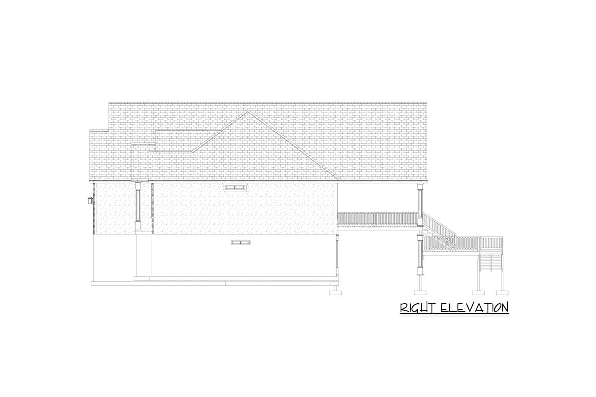Plan 61275UT: Exclusive Ranch Home Plan with 3-Bed Apartment Downstairs - Image #37 - Country, Mountain, New American, Ranch