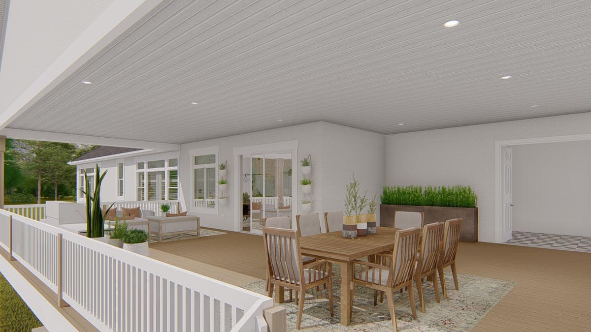 Plan 61275UT: Exclusive Ranch Home Plan with 3-Bed Apartment Downstairs - Image #31 - Country, Mountain, New American, Ranch