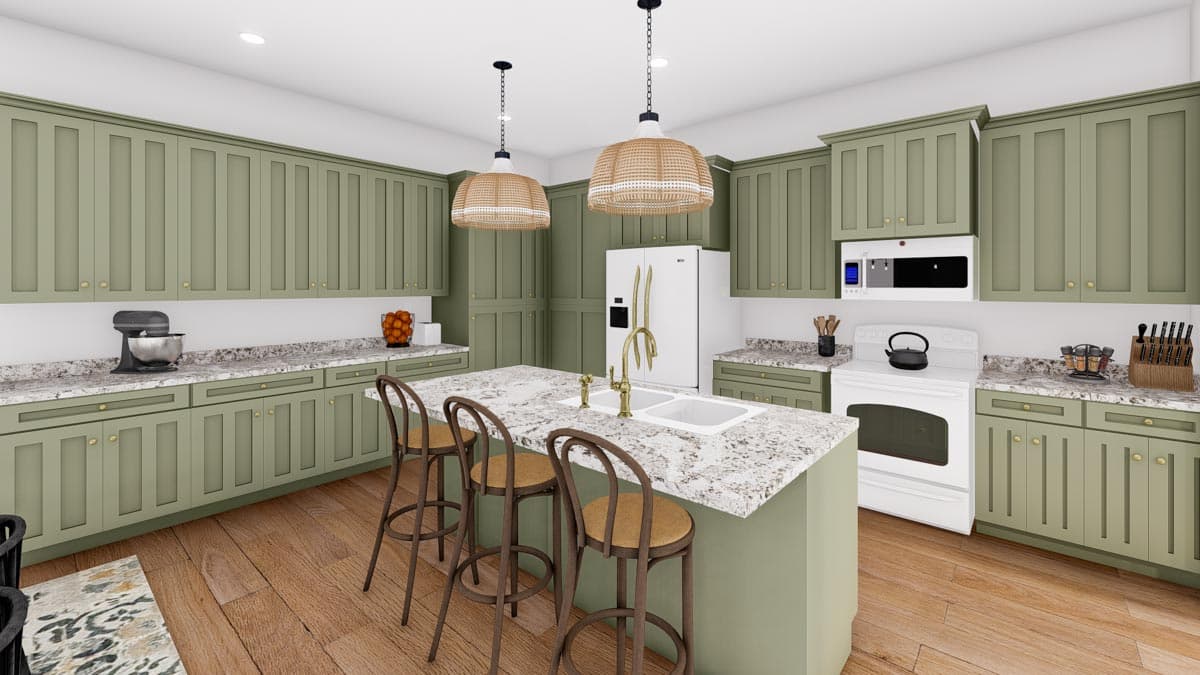 Plan 61275UT: Exclusive Ranch Home Plan with 3-Bed Apartment Downstairs - Image #20 - Country, Mountain, New American, Ranch