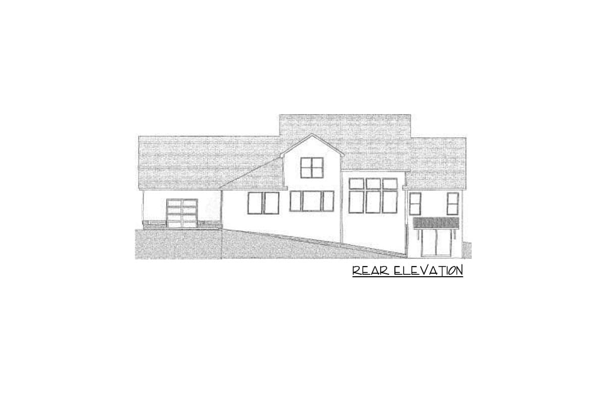 Plan 911021JVD: Modern Craftsman with Two Upstairs Bedrooms with Jack and Jill Bath and a Loft - Image #6 - Country, Craftsman, New American, Traditional