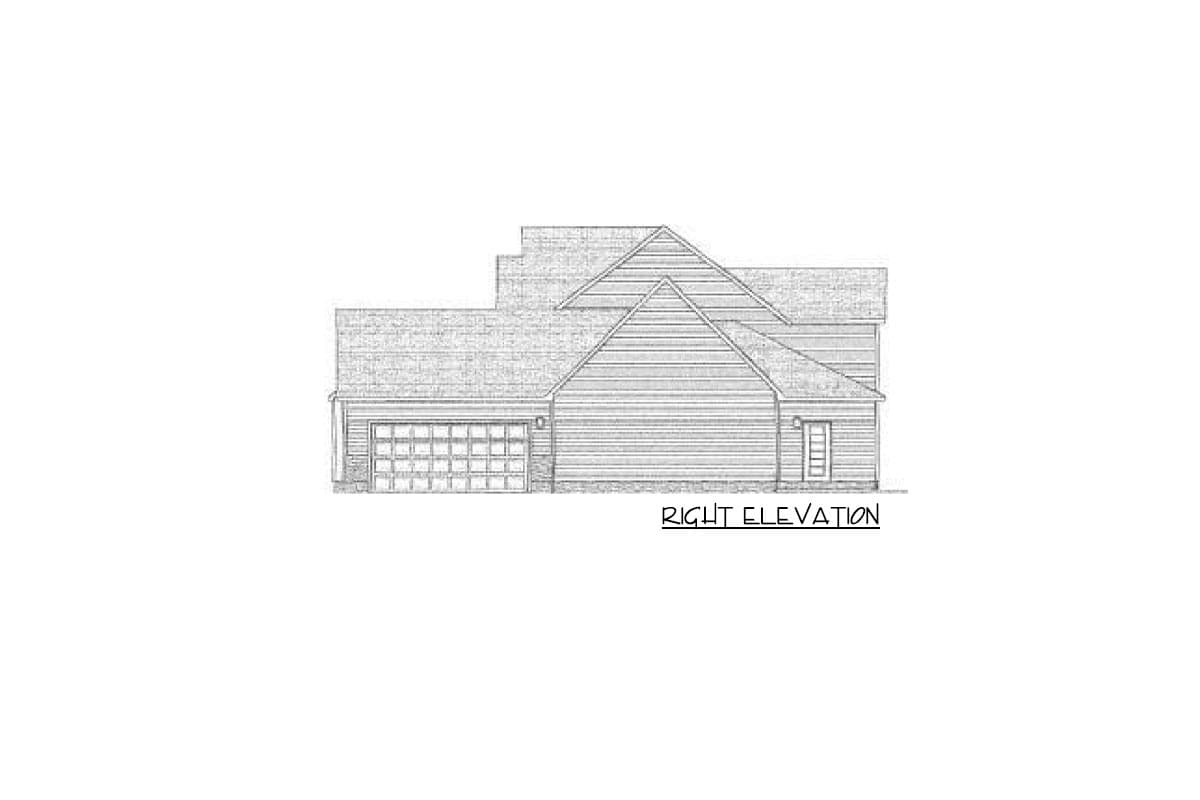 Plan 911021JVD: Modern Craftsman with Two Upstairs Bedrooms with Jack and Jill Bath and a Loft - Image #7 - Country, Craftsman, New American, Traditional