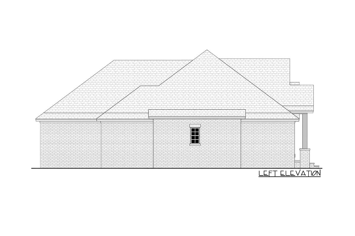 Plan 51895HZ: One-story Modern Acadian House Plan with Central Great Room and Private Master Suite - Image #46 - Country, Craftsman, New American, Rustic, Southern
